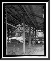 Historic Framed Print, Ewa Plantation Company Industrial Center, Iron & Steel Supply Shed, Honouliuli Plain, near intersection of Renton Road & Park Row, Ewa, Honolulu County, HI - 3,  17-7/8" x 21-7/8"