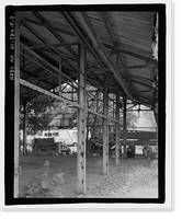 Historic Framed Print, Ewa Plantation Company Industrial Center, Iron & Steel Supply Shed, Honouliuli Plain, near intersection of Renton Road & Park Row, Ewa, Honolulu County, HI - 3,  17-7/8" x 21-7/8"