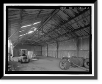 Historic Framed Print, Ewa Plantation Company Industrial Center, Storehouse, Honouliuli Plain, near intersection of Renton Road & Park Row, Ewa, Honolulu County, HI - 3,  17-7/8" x 21-7/8"