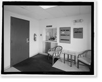 Historic Framed Print, U.S. Naval Base, Pearl Harbor, Post Office, Pearl Harbor Boulevard near Willamette Street, Pearl City, Honolulu County, HI - 6,  17-7/8" x 21-7/8"