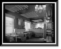 Historic Framed Print, Hotel Torino, 301 West St. John Street, San Jose, Santa Clara County, CA,  17-7/8" x 21-7/8"