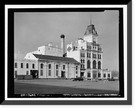 Historic Framed Print, Tivoli-Union Brewery, West Denver Turn-Halle, Thirty-first Street, Denver, Denver County, CO - 2,  17-7/8" x 21-7/8"