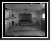 Historic Framed Print, Tivoli-Union Brewery, West Denver Turn-Halle, Thirty-first Street, Denver, Denver County, CO - 5,  17-7/8" x 21-7/8"