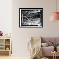 Historic Framed Print, Tivoli-Union Brewery, West Denver Turn-Halle, Thirty-first Street, Denver, Denver County, CO - 6,  17-7/8" x 21-7/8"