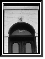 Historic Framed Print, Seven Buildings, 1901-1913 Pennsylvania Avenue Northwest, Washington, District of Columbia, DC - 3,  17-7/8" x 21-7/8"