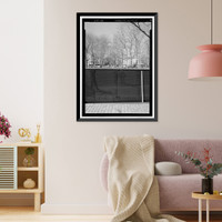 Historic Framed Print, Vietnam Veterans Memorial, West Potomac Park, Washington, District of Columbia, DC,  17-7/8" x 21-7/8"