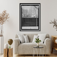 Historic Framed Print, Vietnam Veterans Memorial, West Potomac Park, Washington, District of Columbia, DC,  17-7/8" x 21-7/8"