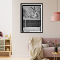 Historic Framed Print, Vietnam Veterans Memorial, West Potomac Park, Washington, District of Columbia, DC - 4,  17-7/8" x 21-7/8"