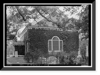 Historic Framed Print, St. Anne's Episcopal Church, Route 896, Middletown vicinity, New Castle County, DE,  17-7/8" x 21-7/8"