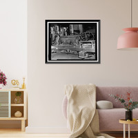 Historic Framed Print, Rocky Mountain Arsenal, Bounded by Ninety-sixth Avenue & Fifty-sixth Avenu, Commerce City, Adams County, CO - 5,  17-7/8" x 21-7/8"