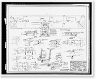 Historic Framed Print, Naval Ordnance Test Station Inyokern, Dispensary, Main Site, Lauritsen Road at McIntyre Street, Ridgecrest vicinity, Kern County, CA - 2,  17-7/8" x 21-7/8"