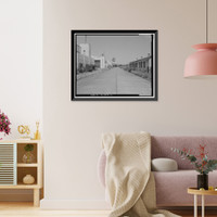 Historic Framed Print, Hamilton Field, East of Nave Drive, Novato, Marin County, CA - 2,  17-7/8" x 21-7/8"