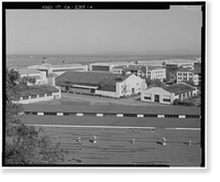 Historic Framed Print, Hamilton Field, East of Nave Drive, Novato, Marin County, CA - 4,  17-7/8" x 21-7/8"