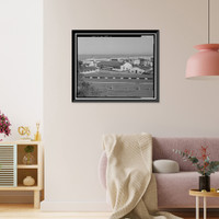 Historic Framed Print, Hamilton Field, East of Nave Drive, Novato, Marin County, CA - 4,  17-7/8" x 21-7/8"