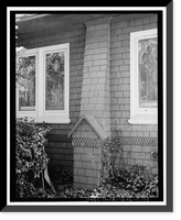 Historic Framed Print, Mare Island Naval Shipyard, St. Peter's Chapel, Walnut Street & Cedar Parkway, Vallejo, Solano County, CA - 10,  17-7/8" x 21-7/8"