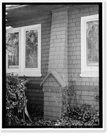 Historic Framed Print, Mare Island Naval Shipyard, St. Peter's Chapel, Walnut Street & Cedar Parkway, Vallejo, Solano County, CA - 10,  17-7/8" x 21-7/8"