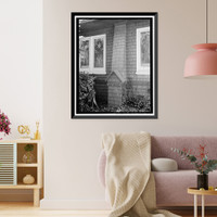 Historic Framed Print, Mare Island Naval Shipyard, St. Peter's Chapel, Walnut Street & Cedar Parkway, Vallejo, Solano County, CA - 10,  17-7/8" x 21-7/8"