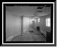 Historic Framed Print, Fort Huachuca, Cavalry Stable, Clarkson Road, Sierra Vista vicinity, Cochise County, AZ - 30,  17-7/8" x 21-7/8"