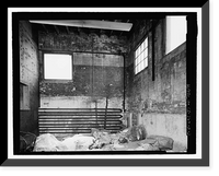 Historic Framed Print, New Haven Rail Yard, Small Stores Building, Vicinity of Union Avenue, New Haven, New Haven County, CT - 3,  17-7/8" x 21-7/8"