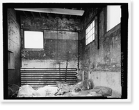 Historic Framed Print, New Haven Rail Yard, Small Stores Building, Vicinity of Union Avenue, New Haven, New Haven County, CT - 3,  17-7/8" x 21-7/8"