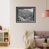 Historic Framed Print, Childs-Irving Hydroelectric Project, Irving System, Intake System, Forest Service Road 708/502, Camp Verde vicinity, Yavapai County, AZ - 3,  17-7/8" x 21-7/8"