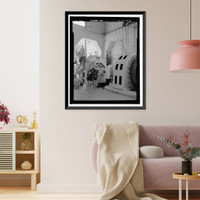 Historic Framed Print, Childs-Irving Hydroelectric Project, Irving System, Irving Powerhouse, Forest Service Road 708/502, Camp Verde vicinity, Yavapai County, AZ - 2,  17-7/8" x 21-7/8"