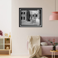 Historic Framed Print, Childs-Irving Hydroelectric Project, Irving System, Irving Powerhouse, Forest Service Road 708/502, Camp Verde vicinity, Yavapai County, AZ - 6,  17-7/8" x 21-7/8"