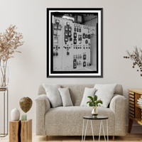 Historic Framed Print, Childs-Irving Hydroelectric Project, Irving System, Irving Powerhouse, Forest Service Road 708/502, Camp Verde vicinity, Yavapai County, AZ - 10,  17-7/8" x 21-7/8"