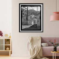 Historic Framed Print, Childs-Irving Hydroelectric Project, Irving System, Irving Powerhouse, Forest Service Road 708/502, Camp Verde vicinity, Yavapai County, AZ - 12,  17-7/8" x 21-7/8"