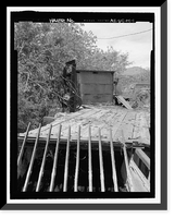 Historic Framed Print, Childs-Irving Hydroelectric Project, Childs System, Sally May-Purple Mountain Siphon Intake, Forest Service Road 708/502, Camp Verde vicinity, Yavapai County, AZ,  17-7/8" x 21-7/8"