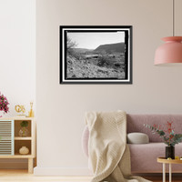 Historic Framed Print, Childs-Irving Hydroelectric Project, Childs System, Stehr Lake & Dams, Forest Service Road 708/502, Camp Verde vicinity, Yavapai County, AZ,  17-7/8" x 21-7/8"