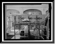 Historic Framed Print, Childs-Irving Hydroelectric Project, Childs System, Childs Powerhouse, Forest Service Road 708/502, Camp Verde vicinity, Yavapai County, AZ - 7,  17-7/8" x 21-7/8"