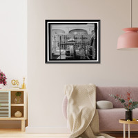 Historic Framed Print, Childs-Irving Hydroelectric Project, Childs System, Childs Powerhouse, Forest Service Road 708/502, Camp Verde vicinity, Yavapai County, AZ - 7,  17-7/8" x 21-7/8"