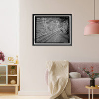 Historic Framed Print, Hart & Thrift Building, 401-407 East Weber Avenue, Stockton, San Joaquin County, CA - 8,  17-7/8" x 21-7/8"