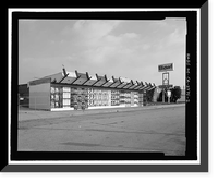 Historic Framed Print, Holiday Bowl, 3730 Crenshaw Boulevard, Los Angeles, Los Angeles County, CA - 2,  17-7/8" x 21-7/8"