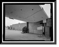 Historic Framed Print, Holiday Bowl, 3730 Crenshaw Boulevard, Los Angeles, Los Angeles County, CA - 9,  17-7/8" x 21-7/8"