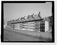 Historic Framed Print, Holiday Bowl, 3730 Crenshaw Boulevard, Los Angeles, Los Angeles County, CA - 11,  17-7/8" x 21-7/8"