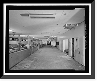 Historic Framed Print, Holiday Bowl, 3730 Crenshaw Boulevard, Los Angeles, Los Angeles County, CA - 14,  17-7/8" x 21-7/8"