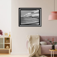 Historic Framed Print, Holiday Bowl, 3730 Crenshaw Boulevard, Los Angeles, Los Angeles County, CA - 16,  17-7/8" x 21-7/8"