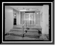 Historic Framed Print, Holiday Bowl, 3730 Crenshaw Boulevard, Los Angeles, Los Angeles County, CA - 20,  17-7/8" x 21-7/8"