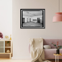 Historic Framed Print, Holiday Bowl, 3730 Crenshaw Boulevard, Los Angeles, Los Angeles County, CA - 21,  17-7/8" x 21-7/8"