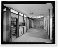 Historic Framed Print, Holiday Bowl, 3730 Crenshaw Boulevard, Los Angeles, Los Angeles County, CA - 22,  17-7/8" x 21-7/8"