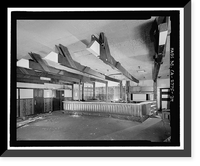 Historic Framed Print, Holiday Bowl, 3730 Crenshaw Boulevard, Los Angeles, Los Angeles County, CA - 24,  17-7/8" x 21-7/8"