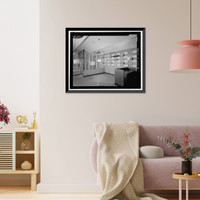 Historic Framed Print, Holiday Bowl, 3730 Crenshaw Boulevard, Los Angeles, Los Angeles County, CA - 28,  17-7/8" x 21-7/8"