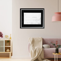 Historic Framed Print, Holiday Bowl, 3730 Crenshaw Boulevard, Los Angeles, Los Angeles County, CA - 30,  17-7/8" x 21-7/8"