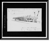 Historic Framed Print, Holiday Bowl, 3730 Crenshaw Boulevard, Los Angeles, Los Angeles County, CA - 36,  17-7/8" x 21-7/8"