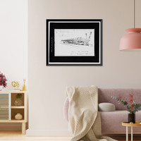 Historic Framed Print, Holiday Bowl, 3730 Crenshaw Boulevard, Los Angeles, Los Angeles County, CA - 36,  17-7/8" x 21-7/8"