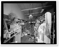 Historic Framed Print, Bower Building, 409-413 East Weber Avenue, Stockton, San Joaquin County, CA - 5,  17-7/8" x 21-7/8"