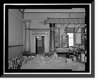 Historic Framed Print, Bower Building, 409-413 East Weber Avenue, Stockton, San Joaquin County, CA - 8,  17-7/8" x 21-7/8"