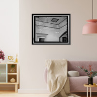 Historic Framed Print, Bower Building, 409-413 East Weber Avenue, Stockton, San Joaquin County, CA - 15,  17-7/8" x 21-7/8"